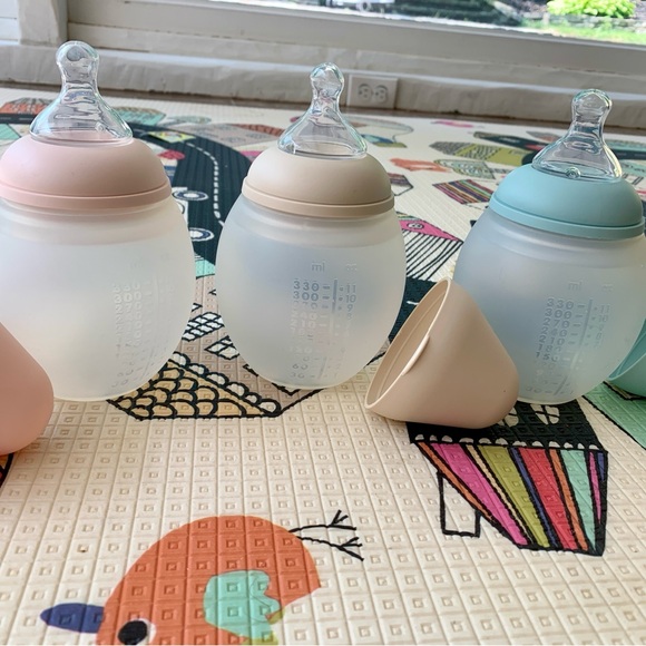 NEW Elhee silicone bottle 330 ml - Made in France - Picture 2 of 2